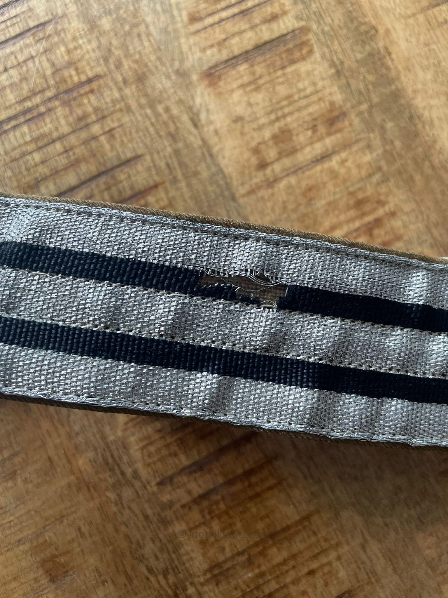 Rare HJ Leader buckle and brocade belt + Rzm Tag - RZM M4/22 Christian Theodor Dicke, Lüdenscheid - Image 15