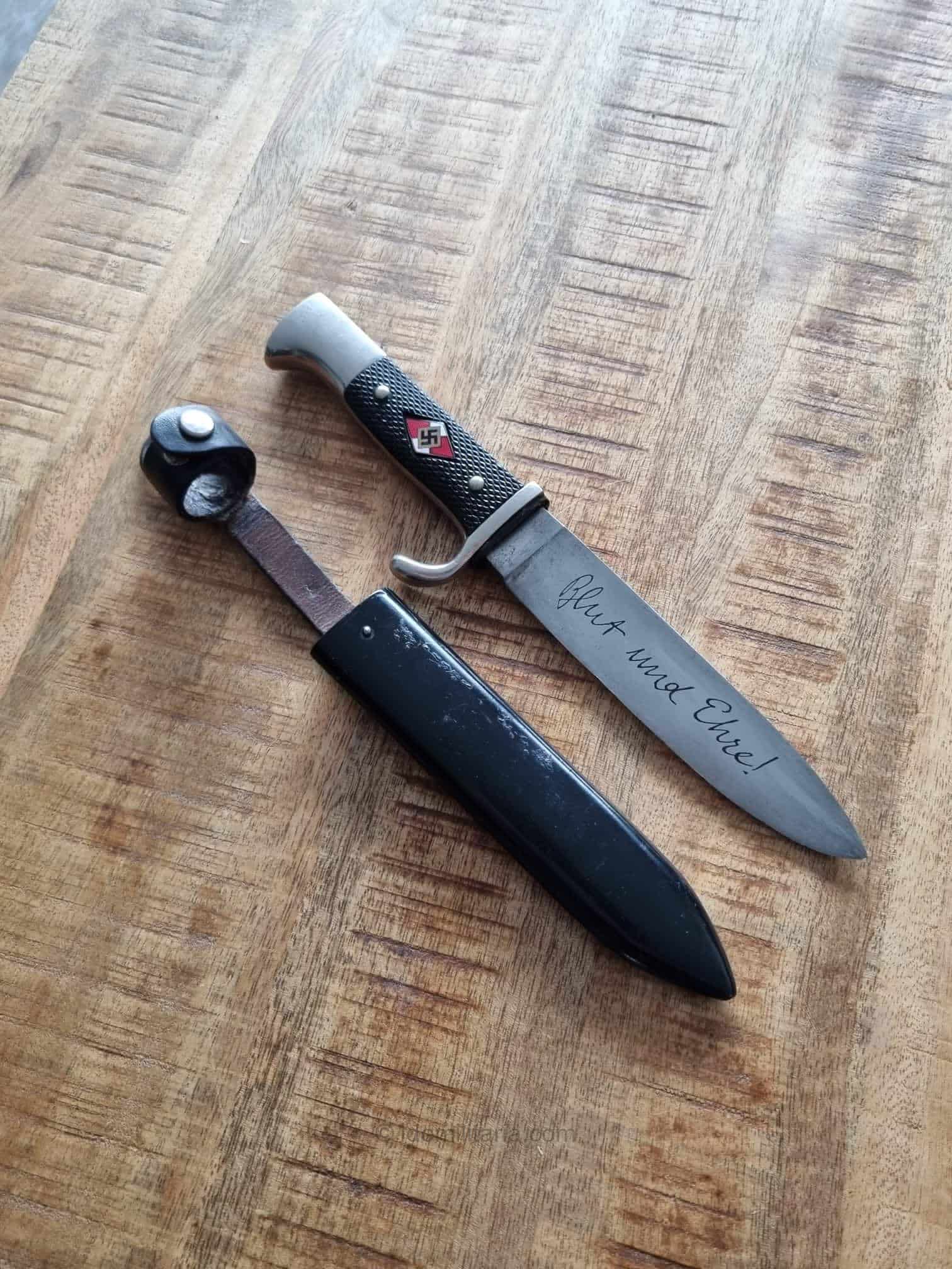 Transitional HJ Dagger with Motto - Wilhelm Wagner, Solingen-Merscheid