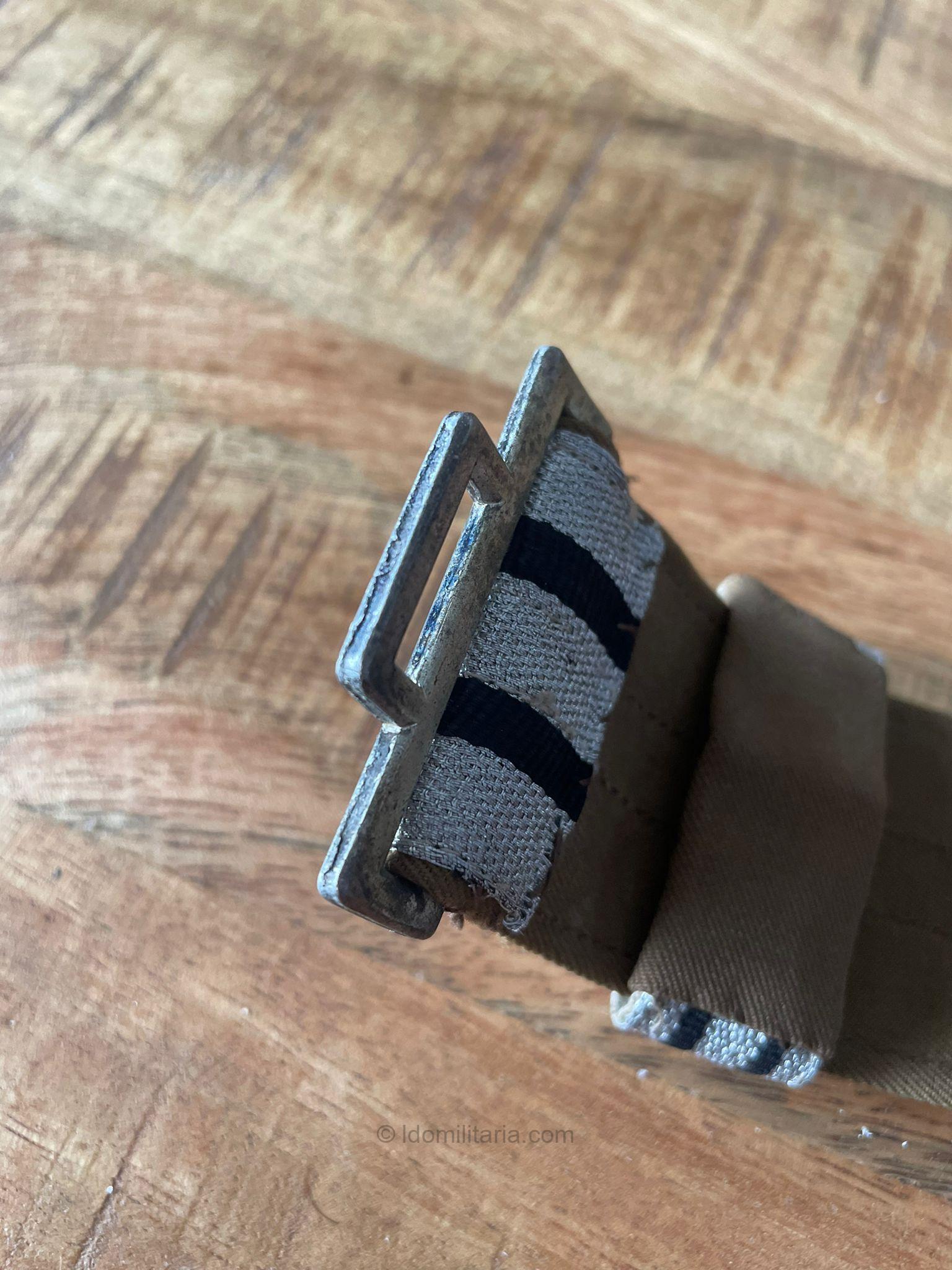 Rare HJ Leader buckle and brocade belt + Rzm Tag - RZM M4/22 Christian Theodor Dicke, Lüdenscheid - Image 10