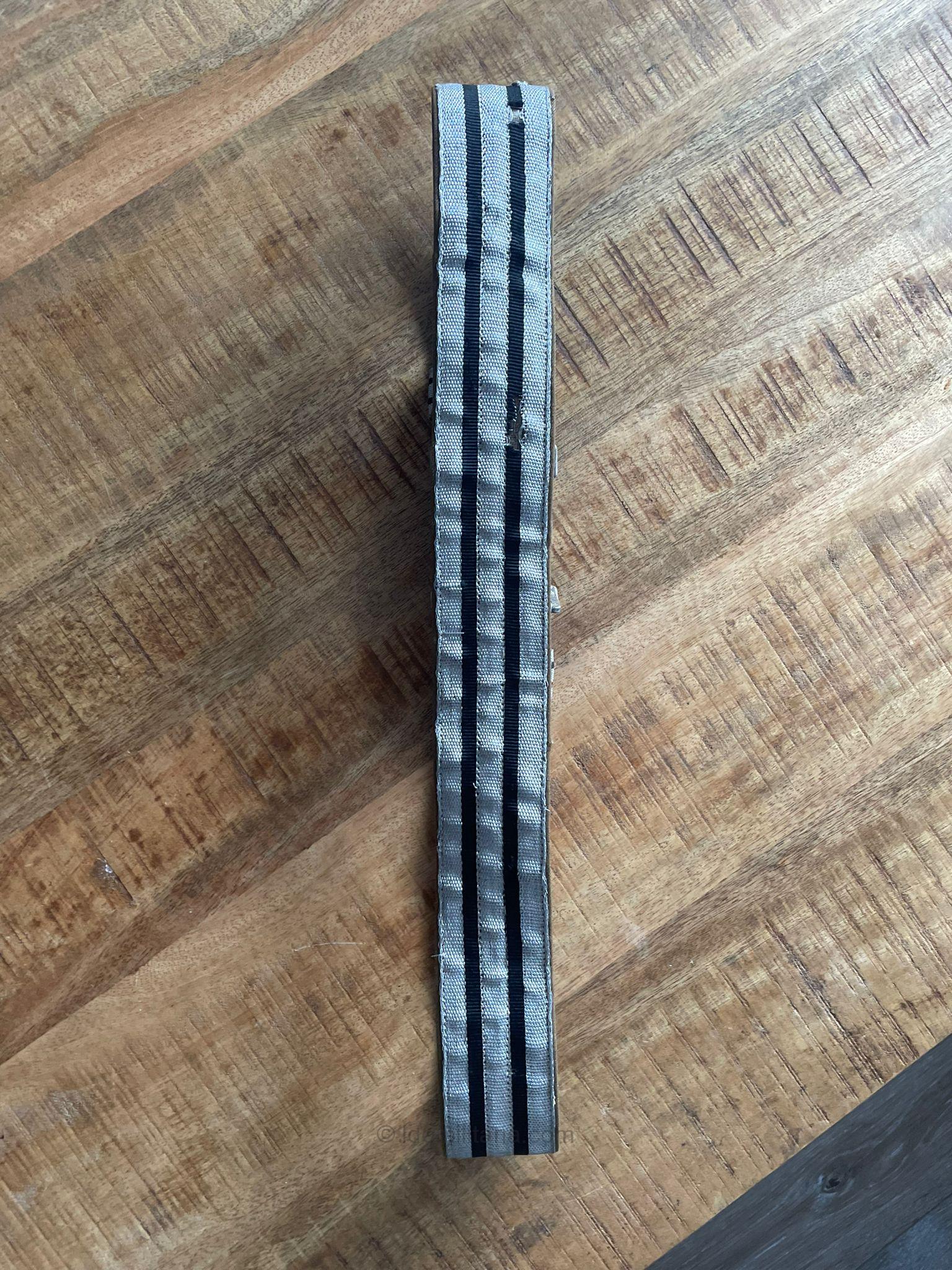 Rare HJ Leader buckle and brocade belt + Rzm Tag - RZM M4/22 Christian Theodor Dicke, Lüdenscheid - Image 11