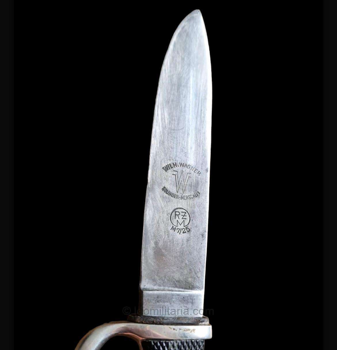 Transitional HJ Dagger with Motto - Wilhelm Wagner, Solingen-Merscheid - Image 7