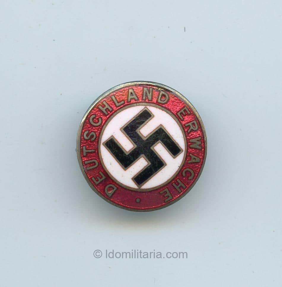 Deutschland Erwache Slogan Badge