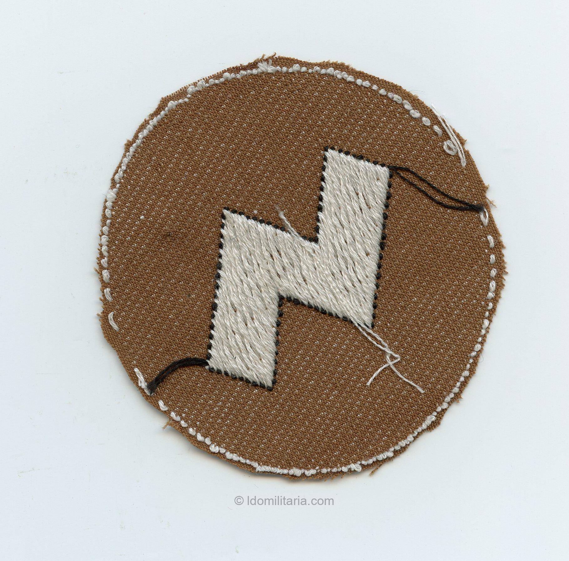 NPEA/Oberbahn 6 DJ sleeve insignia. - Image 2