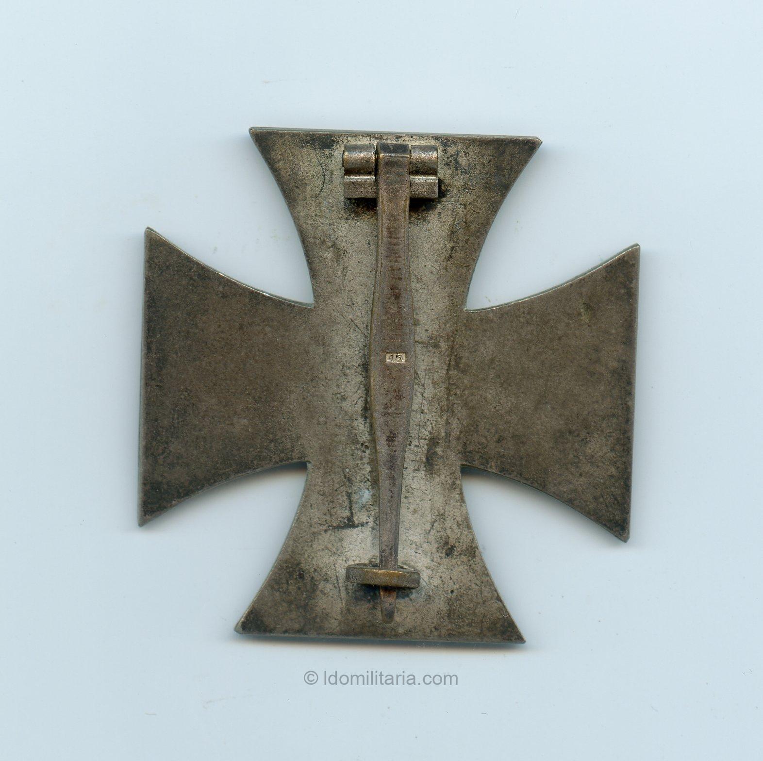 Iron Cross first class ''15'' - Friedrich Orth, Wien - Image 2