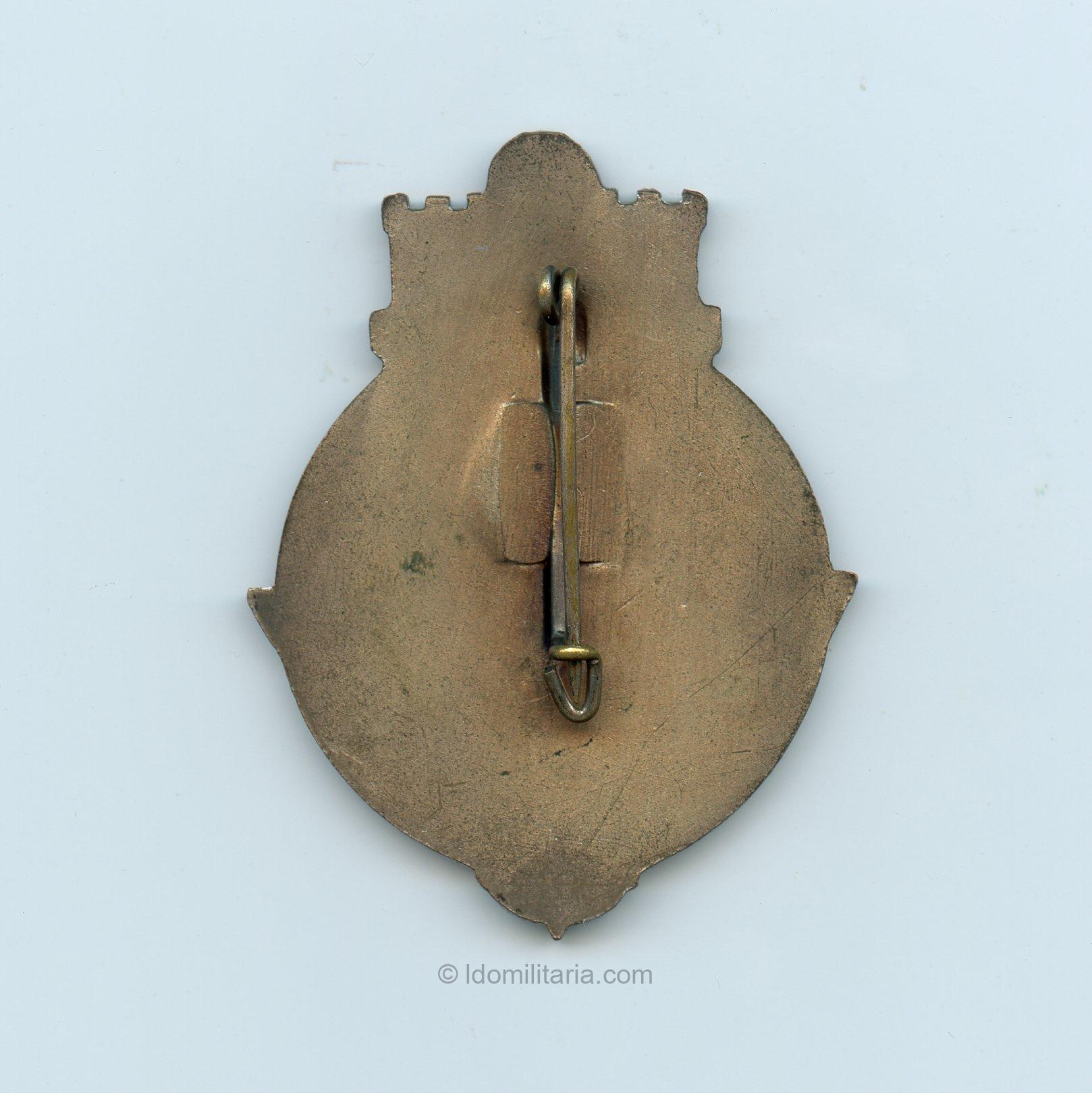 HJ 1938 Reichskampf Hamburg participation badge - Image 2