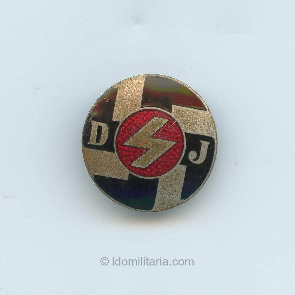 Early DJ Membership badge 21mm - Ges. Gesch