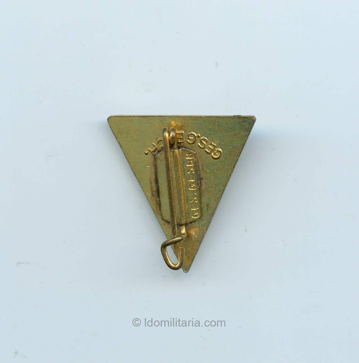 Rare N.S. Jungmädchenschaft membership badge - Gesc. Gesch. - Image 2