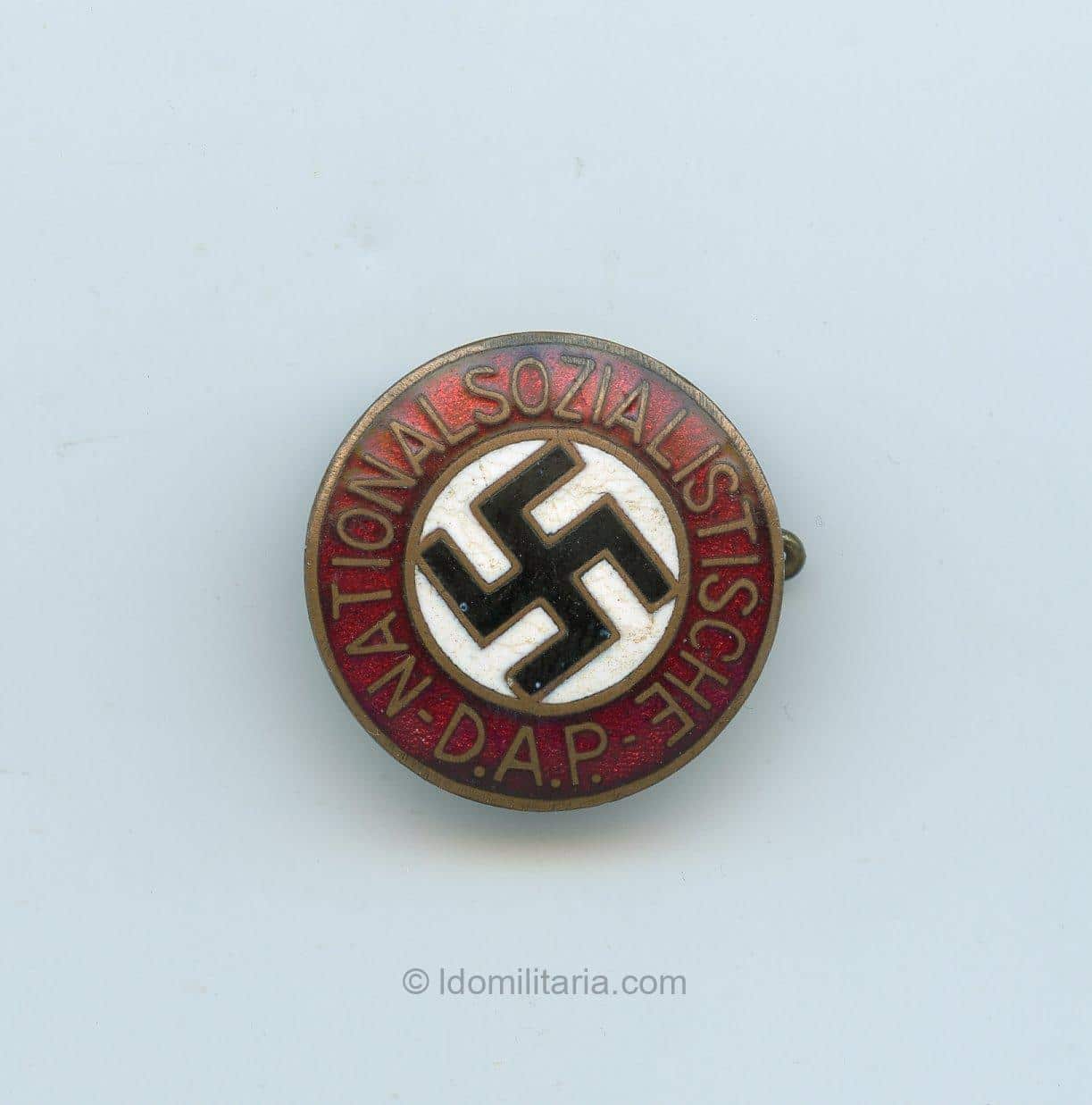 Early NSDAP Membership badge - Otto Schickle, Pforzheim
