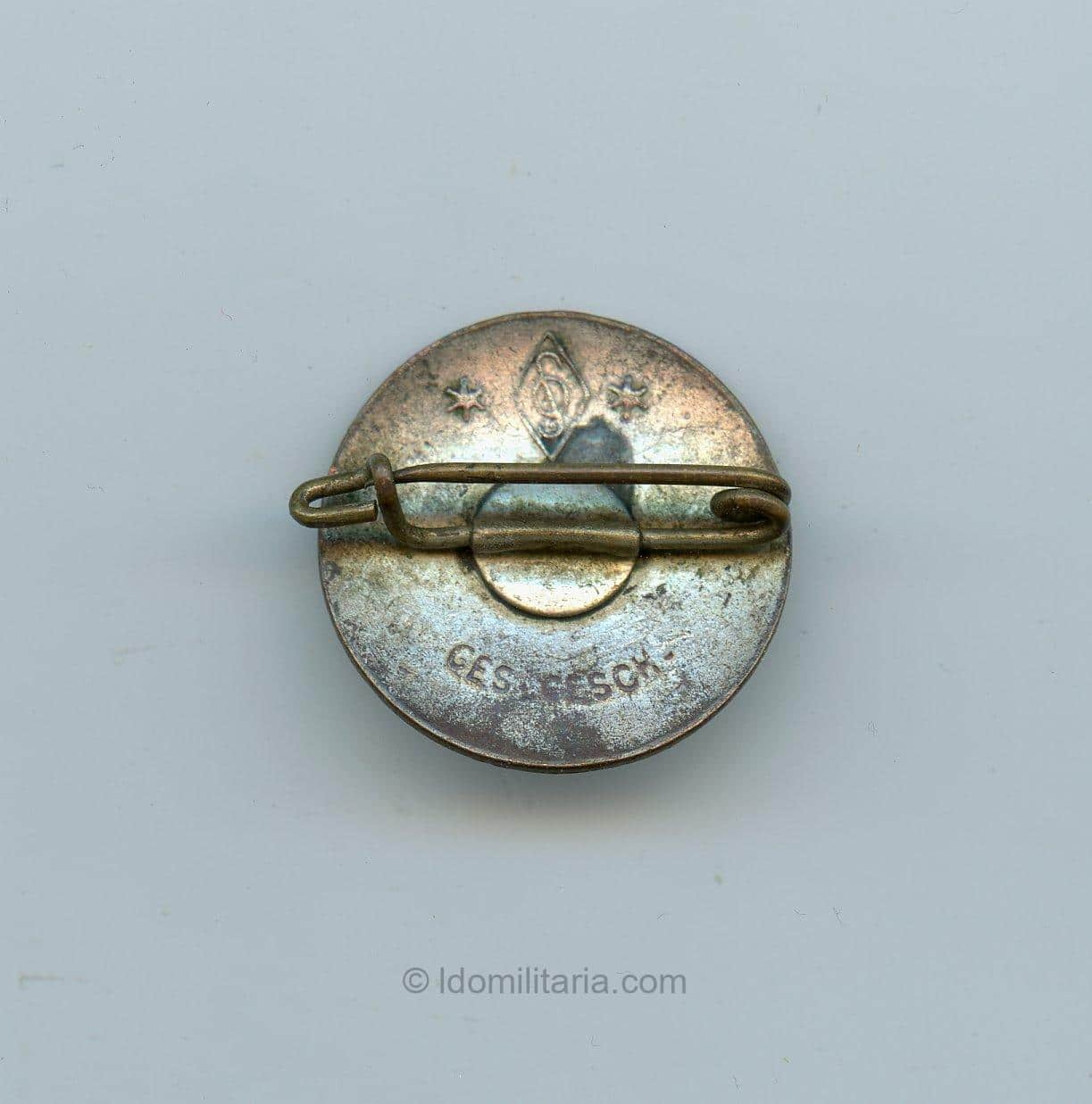 Early NSDAP Membership badge - Otto Schickle, Pforzheim - Image 2