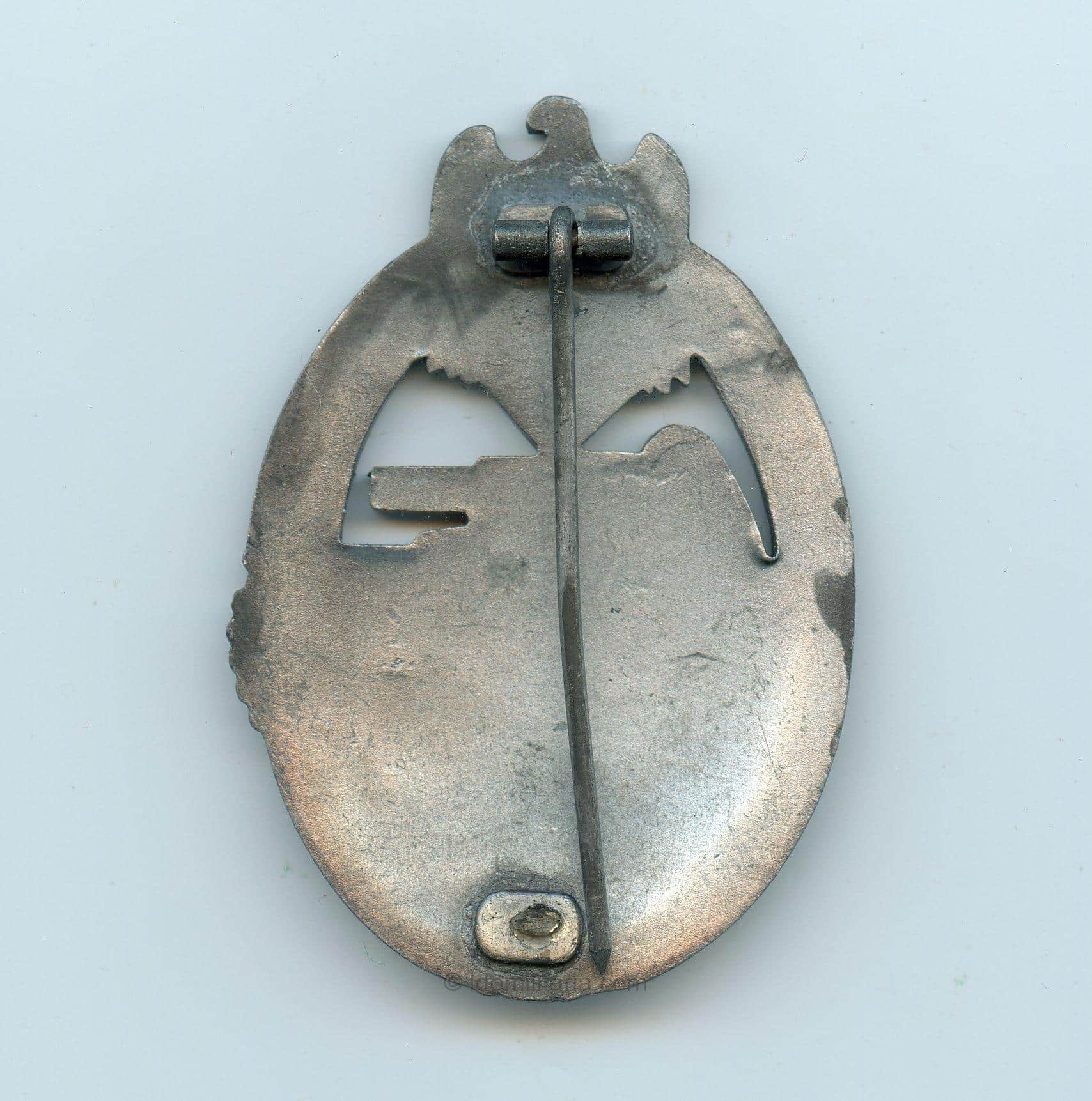Panzer assault badge in silver - Frank & Reif, Stuttgart - Image 2