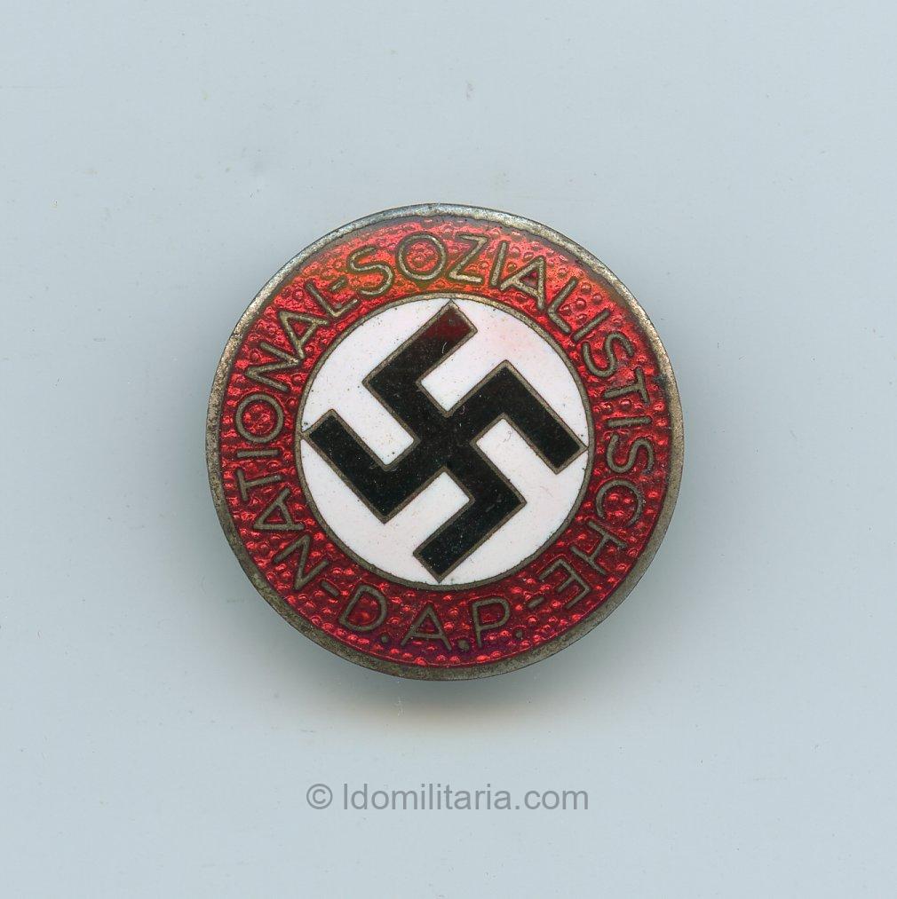 NSDAP Membership Badge - Alfred Stubbe, Berlin