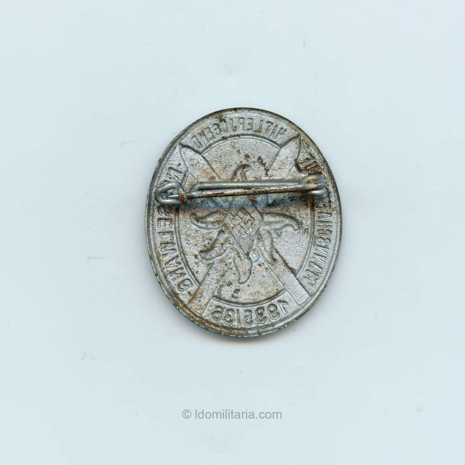 HJ Mannschaftslauf Nesselwang 1935/36 tinnie - Image 2