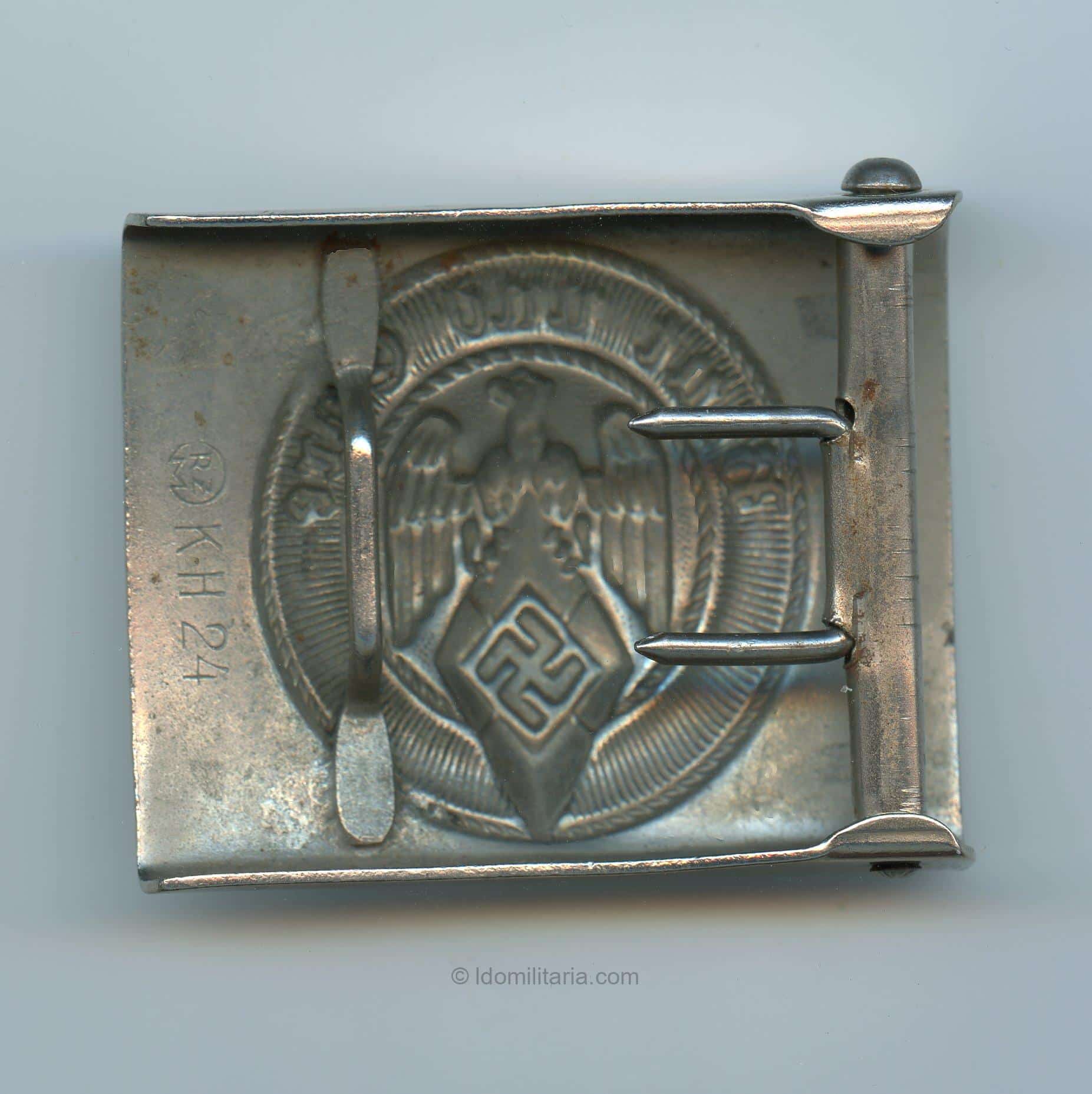 HJ Belt Buckle RZM KH 24 - Friedrich Linden, Lüdenscheid - Image 2