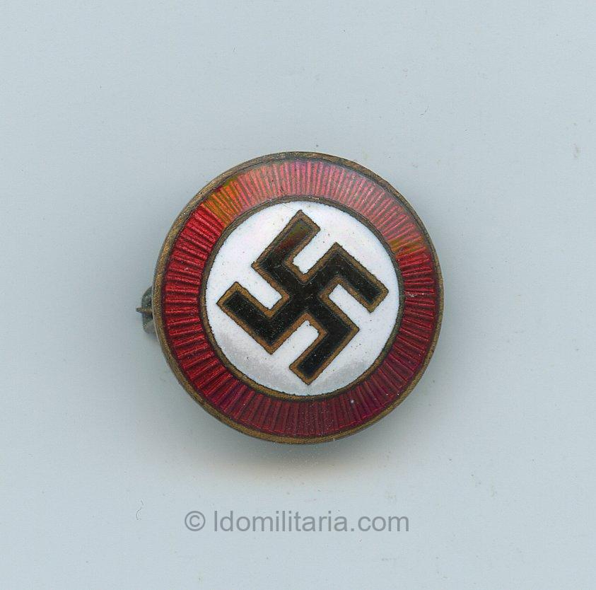 NSDAP Symapthie badge ''sunray pattern'' - 18mm