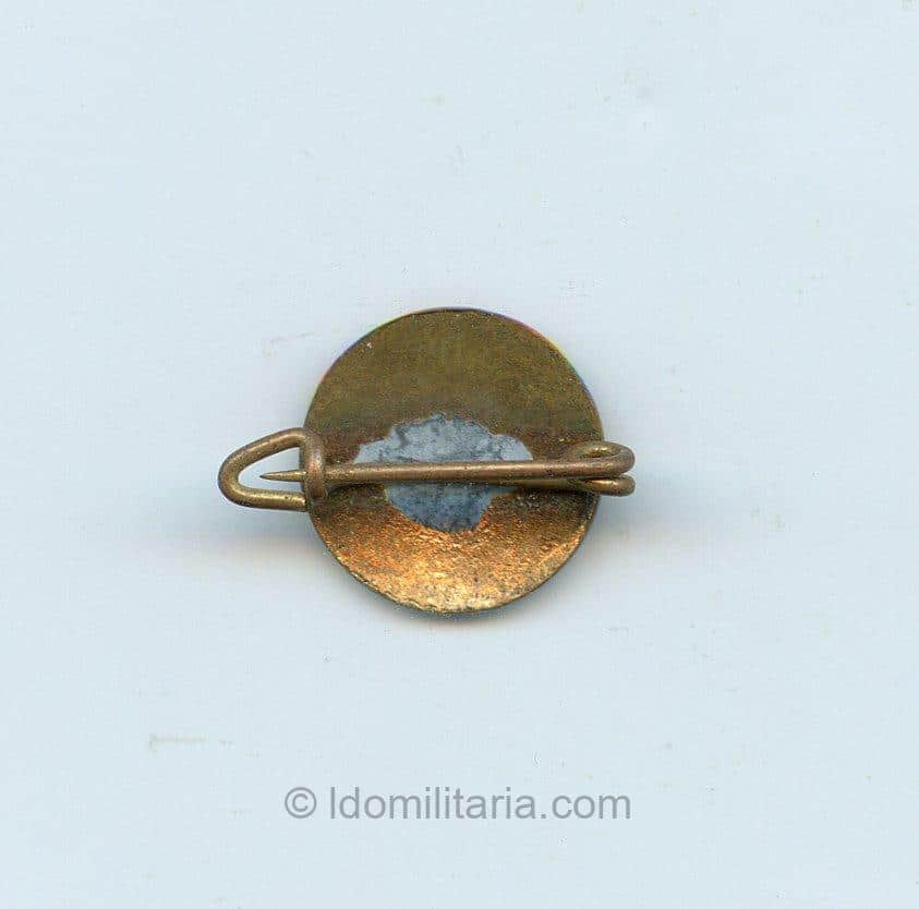 NSDAP Sympathie badge ''sunray pattern'' - 10mm (Floating Swastika) - Image 2