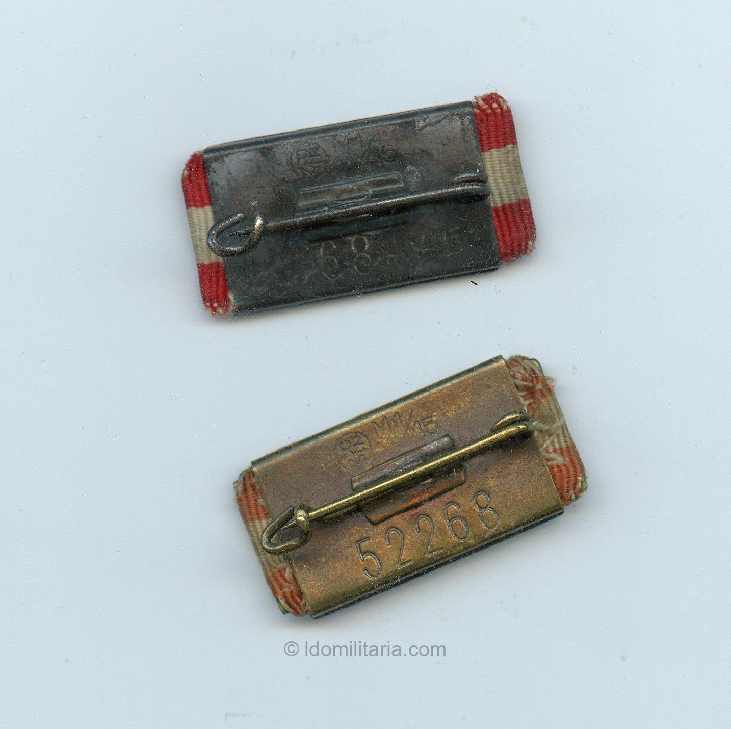 BDM Proficiency badge set in Bronze and Silver - Numberd 684! RZM M1/15 Ferdinand Hoffstätter, Bonn am Rhein - Image 2