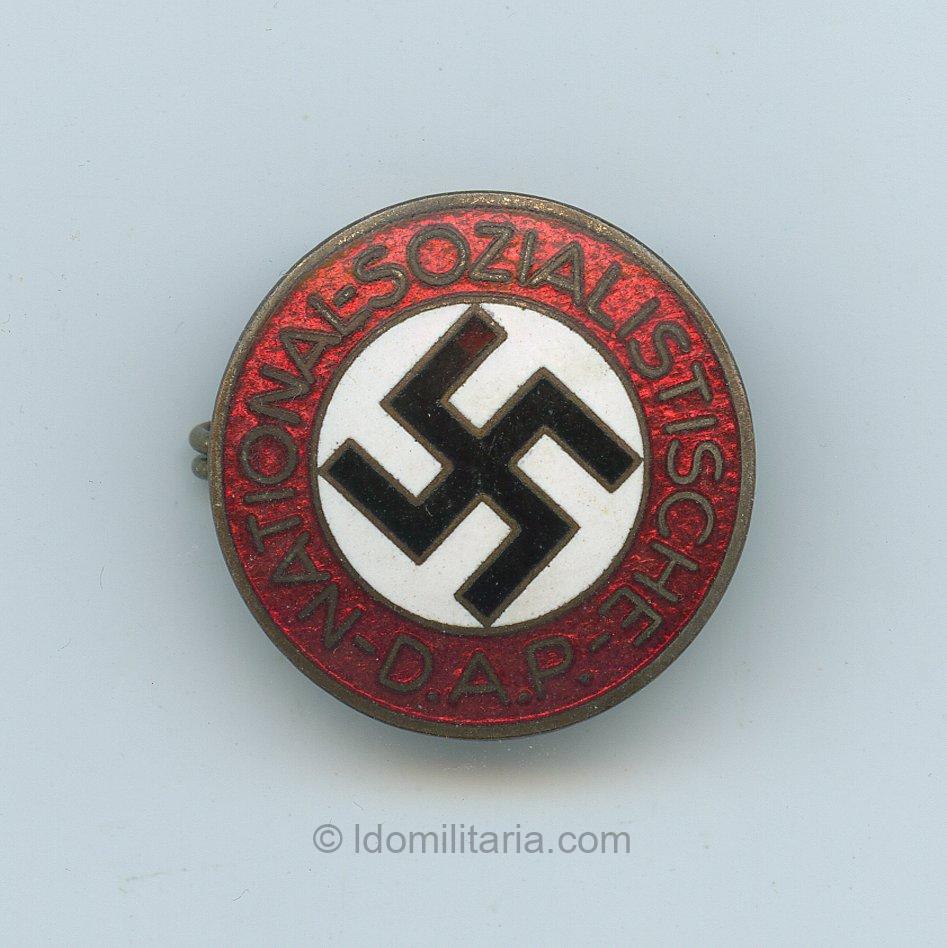 NSDAP Membership badge - Rudolf Reiling, Pforzheim