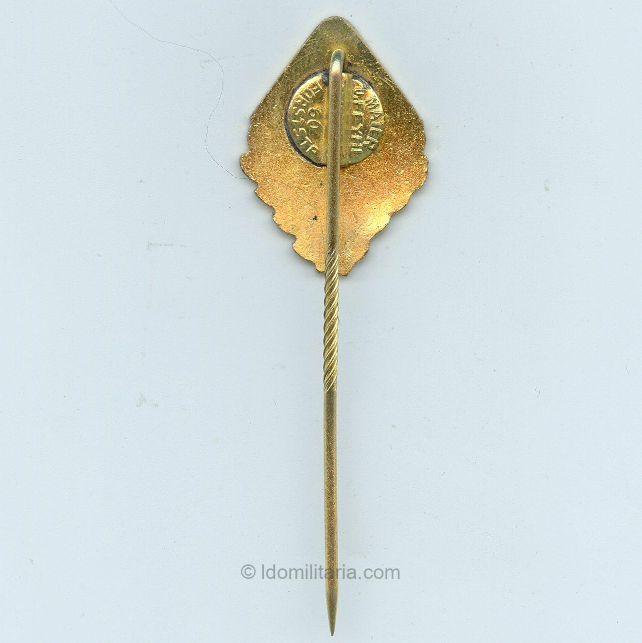 NRSL T.V. Friedrichshafen Honor stickpin - Maier & Feyhl, Stuttgart - Image 3