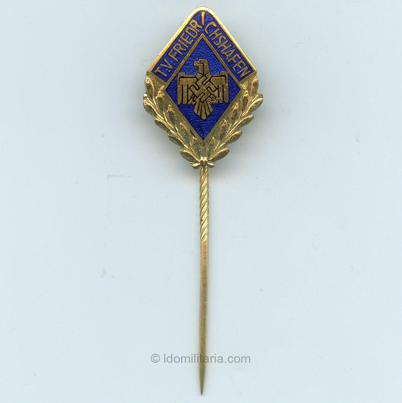 NRSL T.V. Friedrichshafen Honor stickpin - Maier & Feyhl, Stuttgart - Image 2