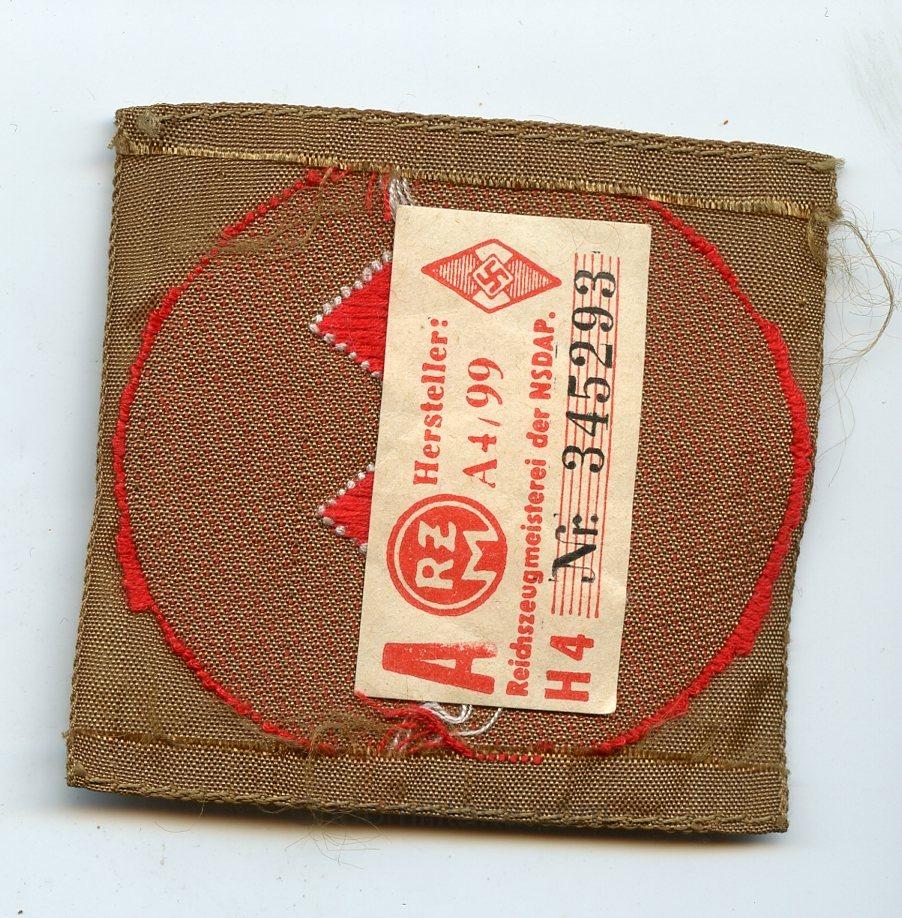 DJ Oberbann 1 sleeve insignia - RZM Tagged - Image 2