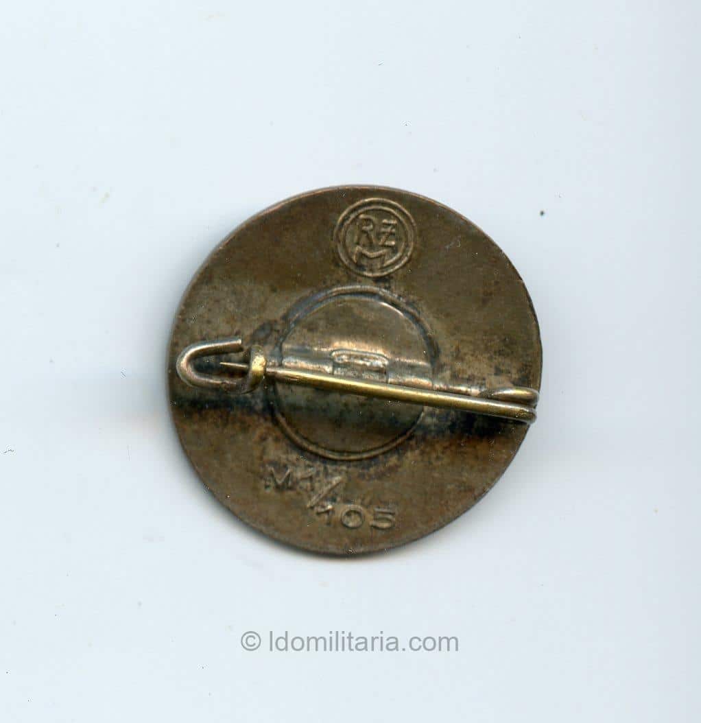 NSDAP Membership Badge - Hermann Aurich, Dresden - Image 2