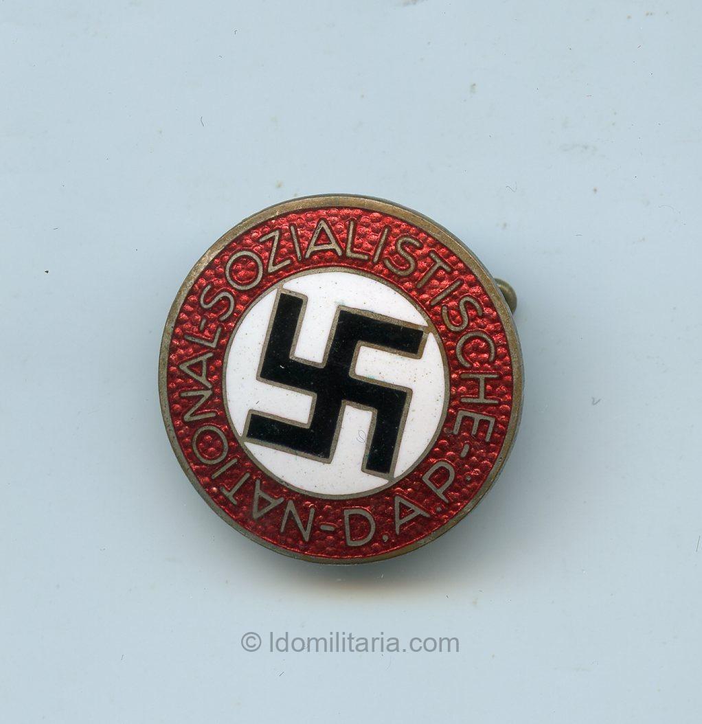 NSDAP Membership Badge - Karl Hensler, Pforzheim