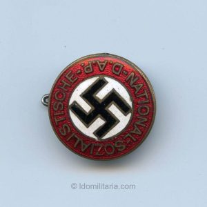 Early full maker NSDAP Membership Badge - Boerger & Co., Berlin