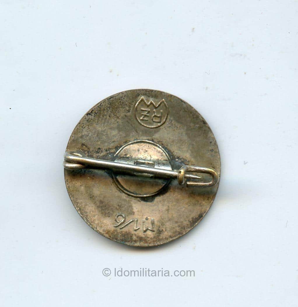 NSDAP Membership Badge - Karl Hensler, Pforzheim - Image 2