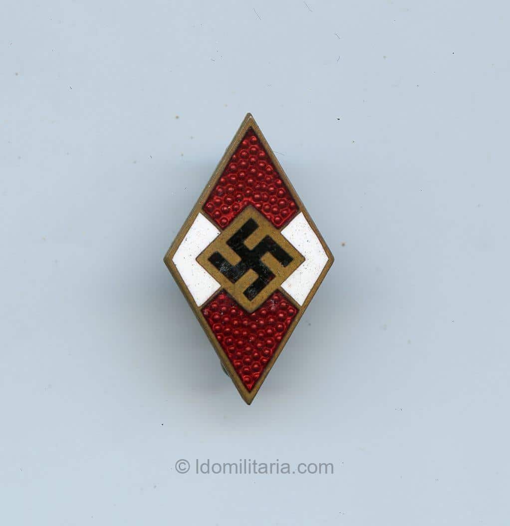 HJ Membership Badge - Hans Doppler, Wels