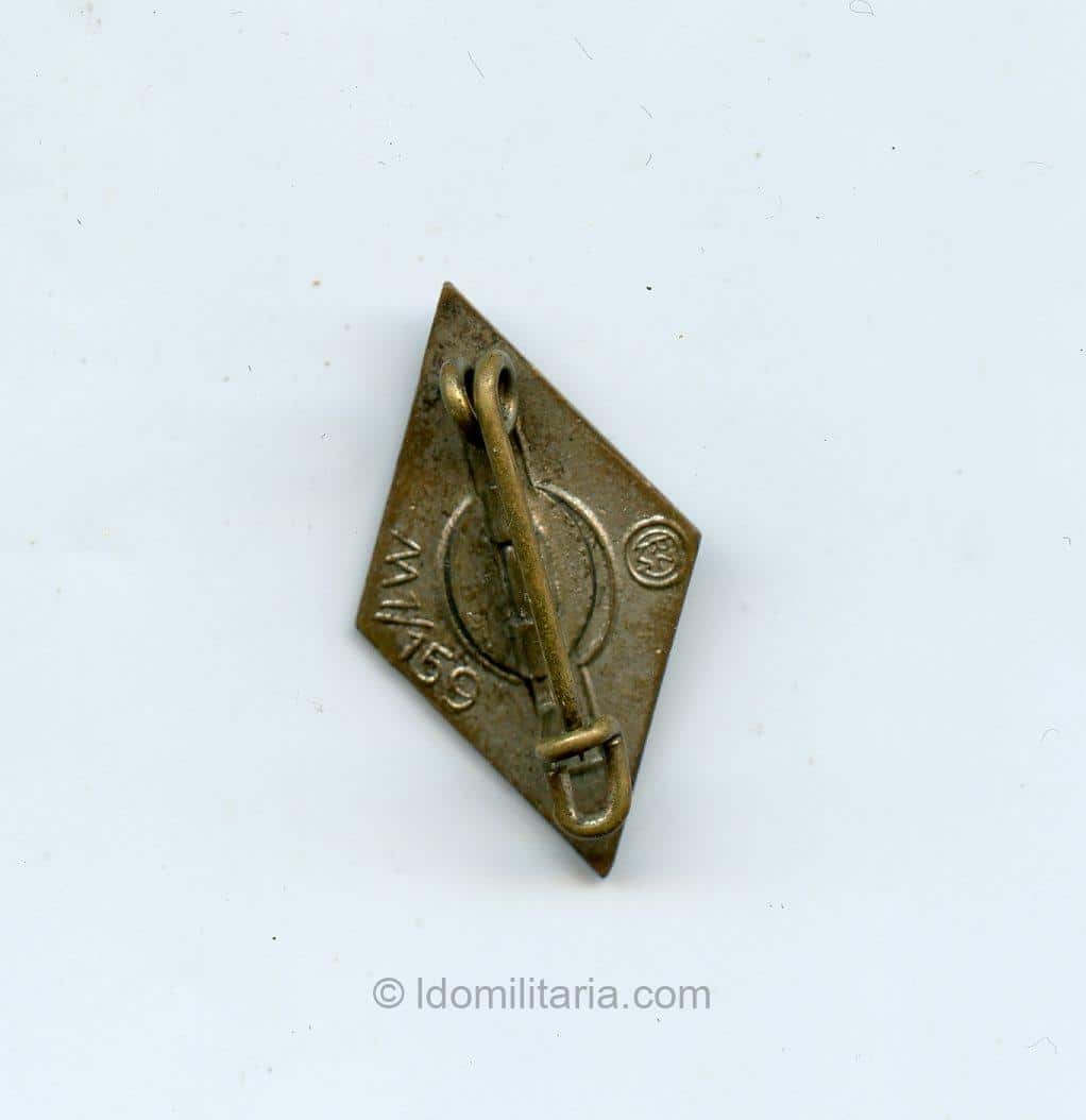 HJ Membership Badge - Hans Doppler, Wels - Image 2