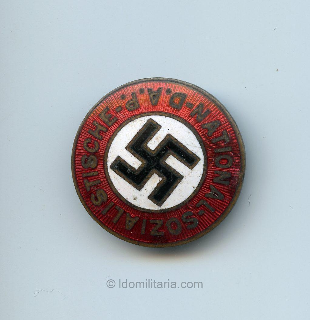 Very Early NSDAP Membership Badge ''Sunray Pattern''