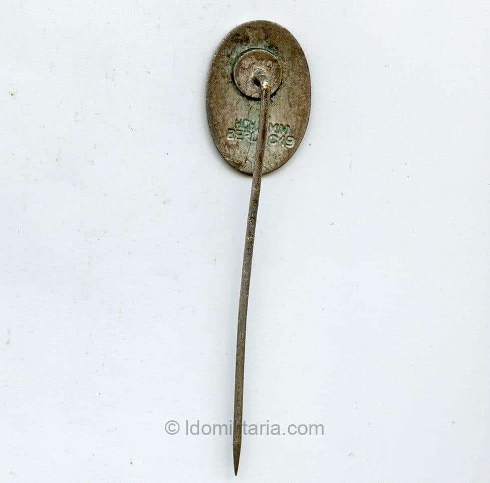 Freikorps Marinebrigade Ehrhardt stickpin - HCH Timm, Berlin C19 - Image 2