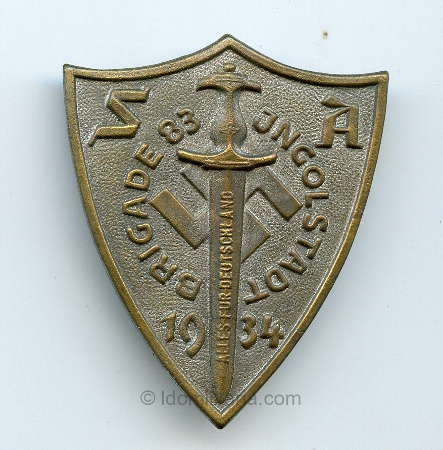 SA Brigade Ingolstadt 1934 tinnie.
