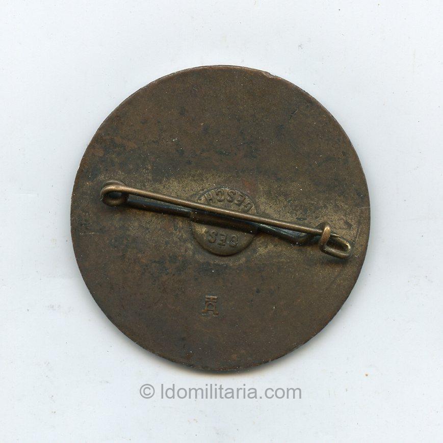 Deutsche-Amateur Box-Meisterschaften Essen 1939 badge - Hermann Aurich, Dresden - Image 2