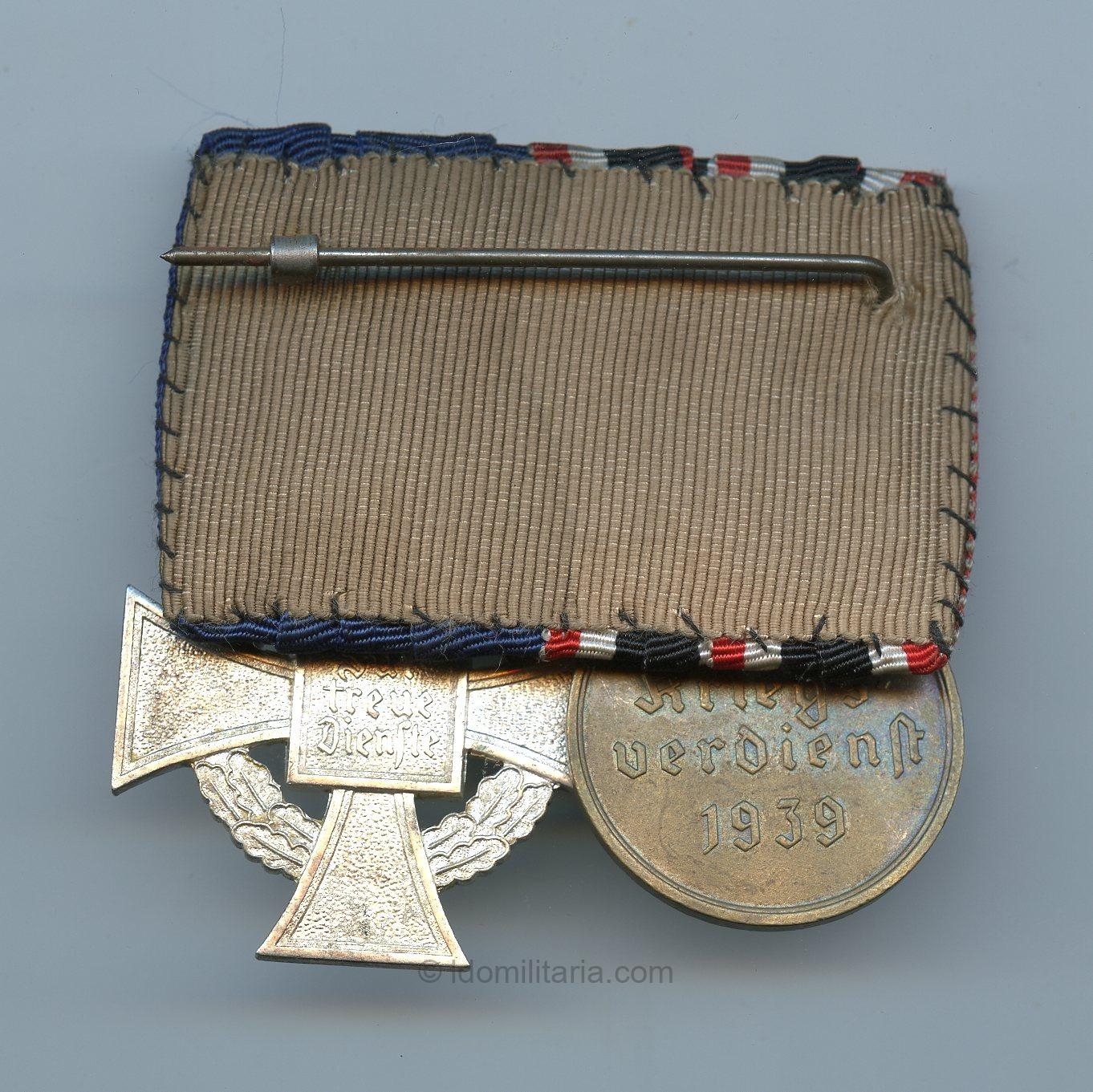 Two piece service medal bar - Image 2
