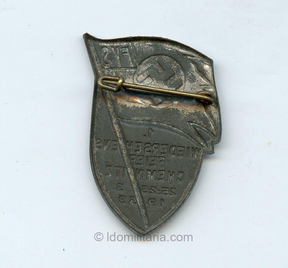 NSDAP Wiedersehensfeier Chemnitz 1933 tinnie - Image 2