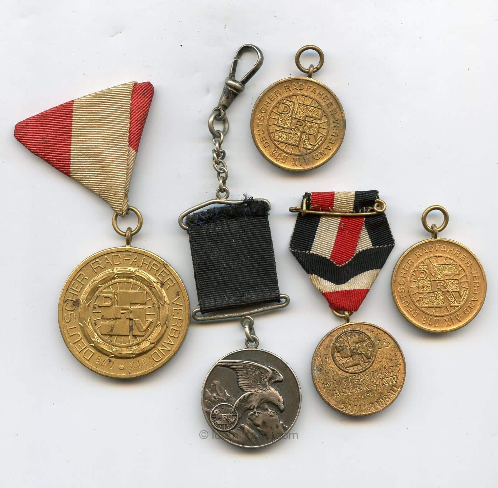 DRV Sieger medal grouping