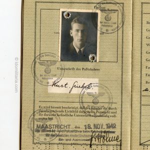 Reisepass SS Maastricht Nederland!