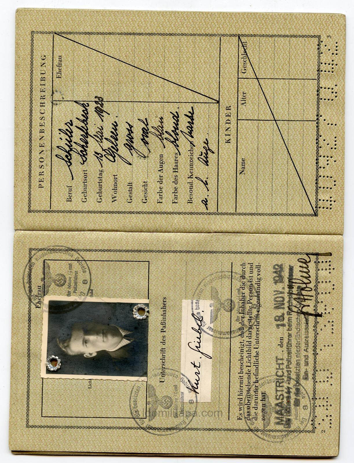 Reisepass SS Maastricht Nederland! - Image 3