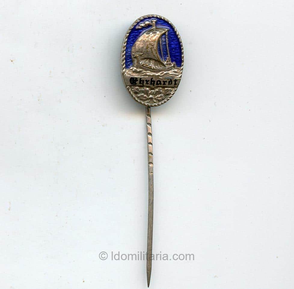 Freikorps Marinebrigade Ehrhardt stickpin - HCH Timm, Berlin C19