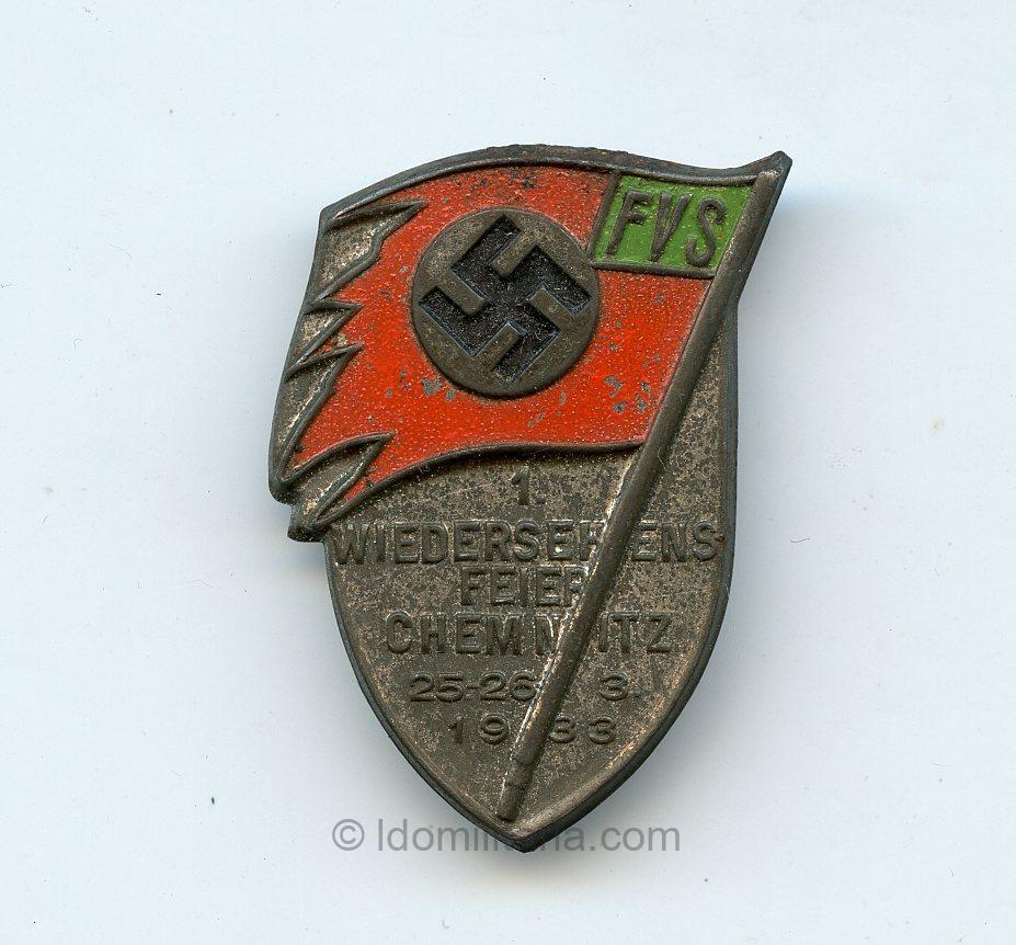 NSDAP Wiedersehensfeier Chemnitz 1933 tinnie