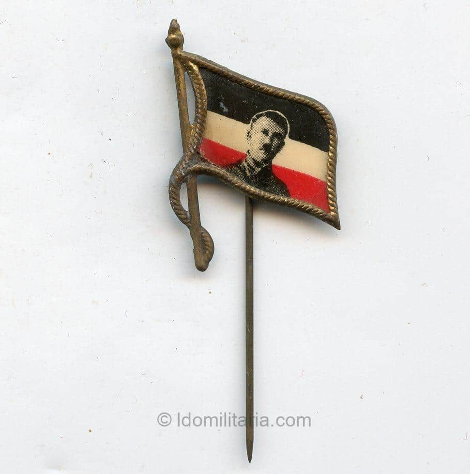 Early Adolf Hitler Sympathie stickpin.