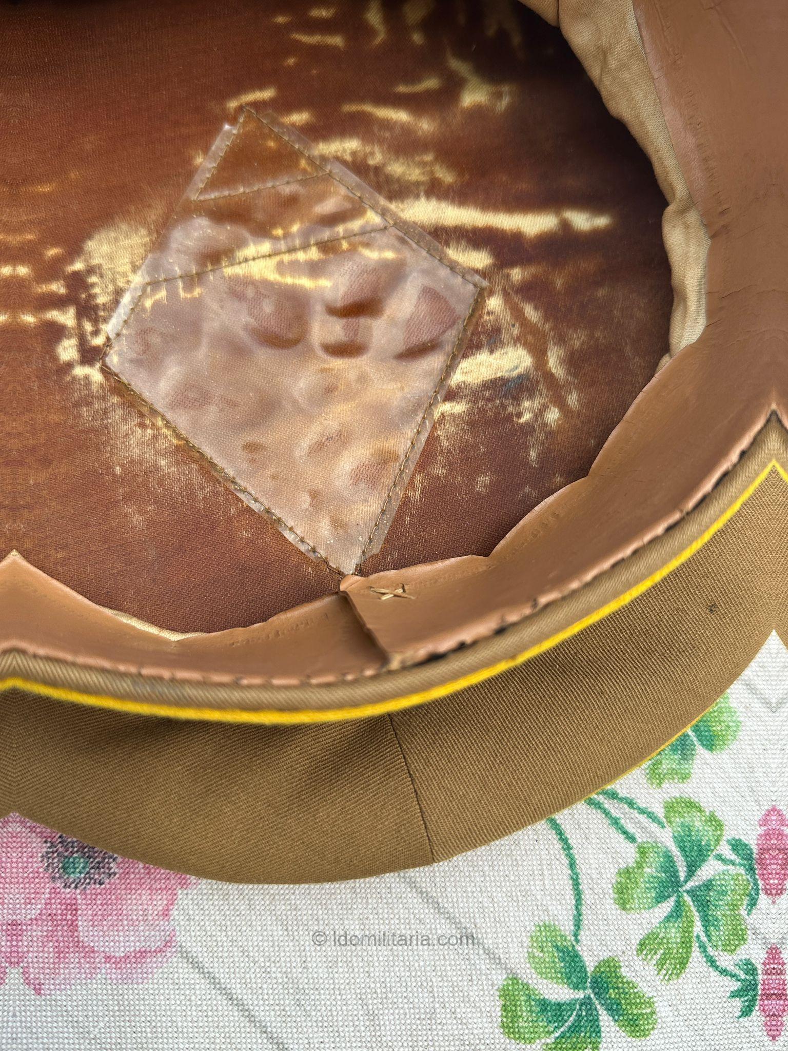 Extremely rare NSDAP Reichsleitung Visor Cap with Direct embroidered Oakleafs by August Müller - Image 14