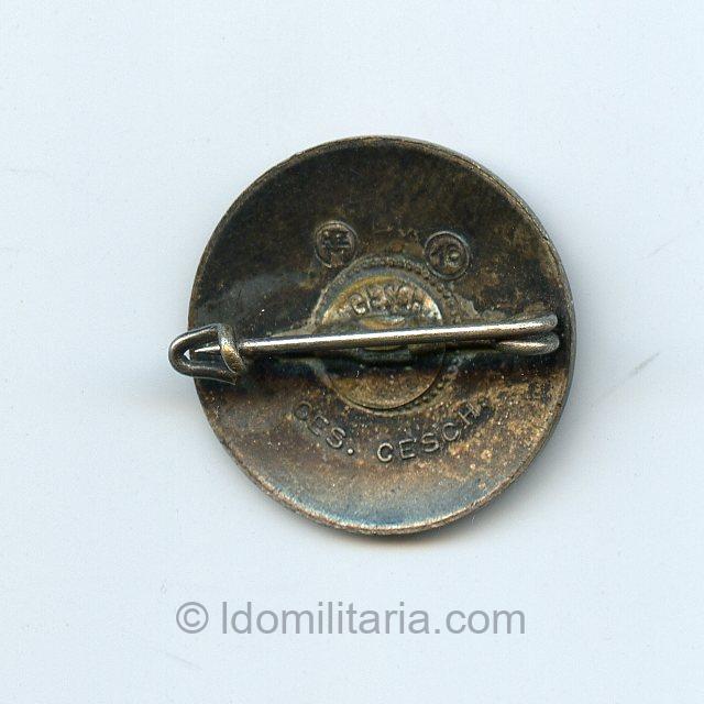 Transitional NSDAP Membership badge ''16'' - Dr. Franke und Co - Image 2
