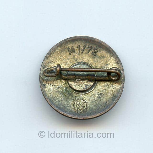 NSDAP Membership Badge – Fritz Zimmerman, Pforzheim - Image 2