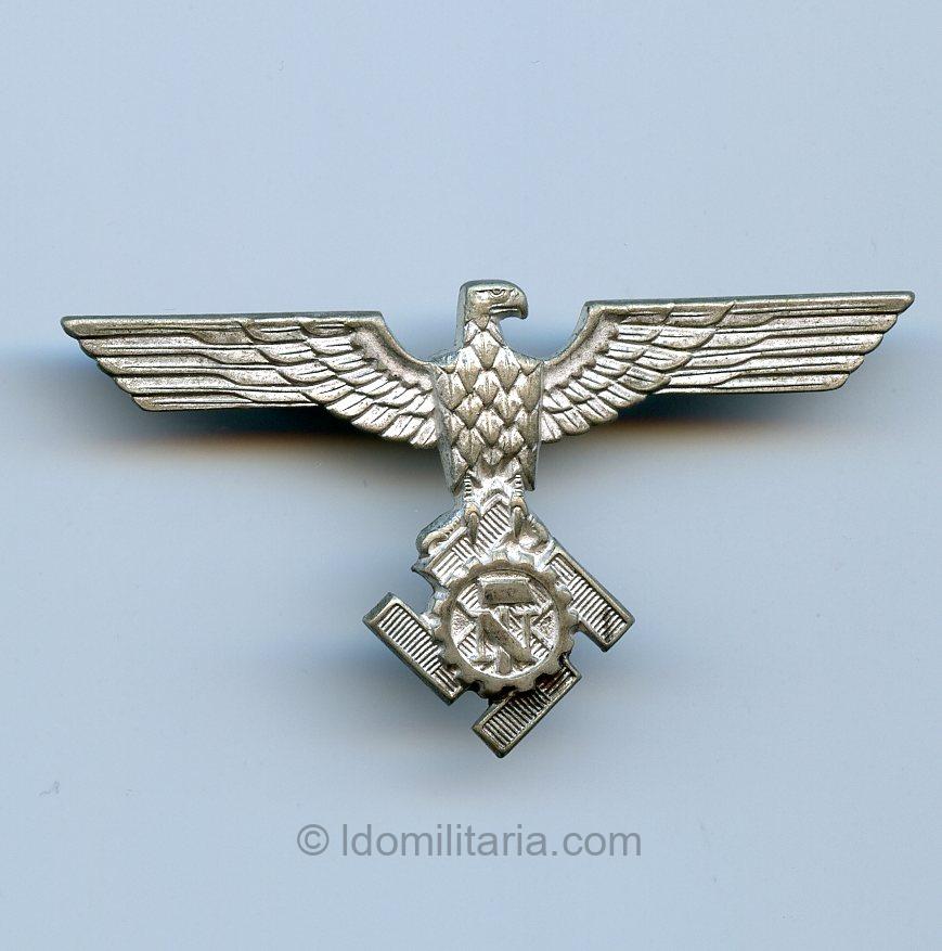 Early first pattern nickel silver TENO eagle