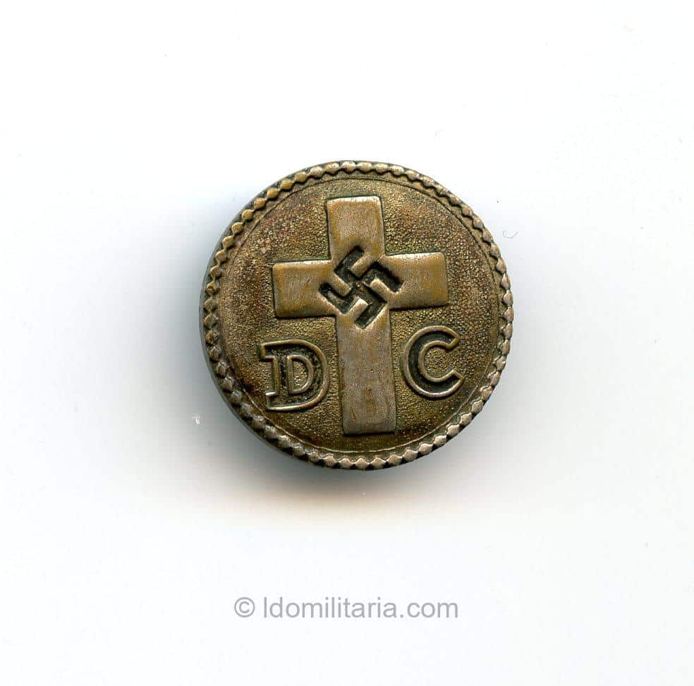 Deutsche Christen Glaubensbewugung Membership badge - Ges. Gesch.