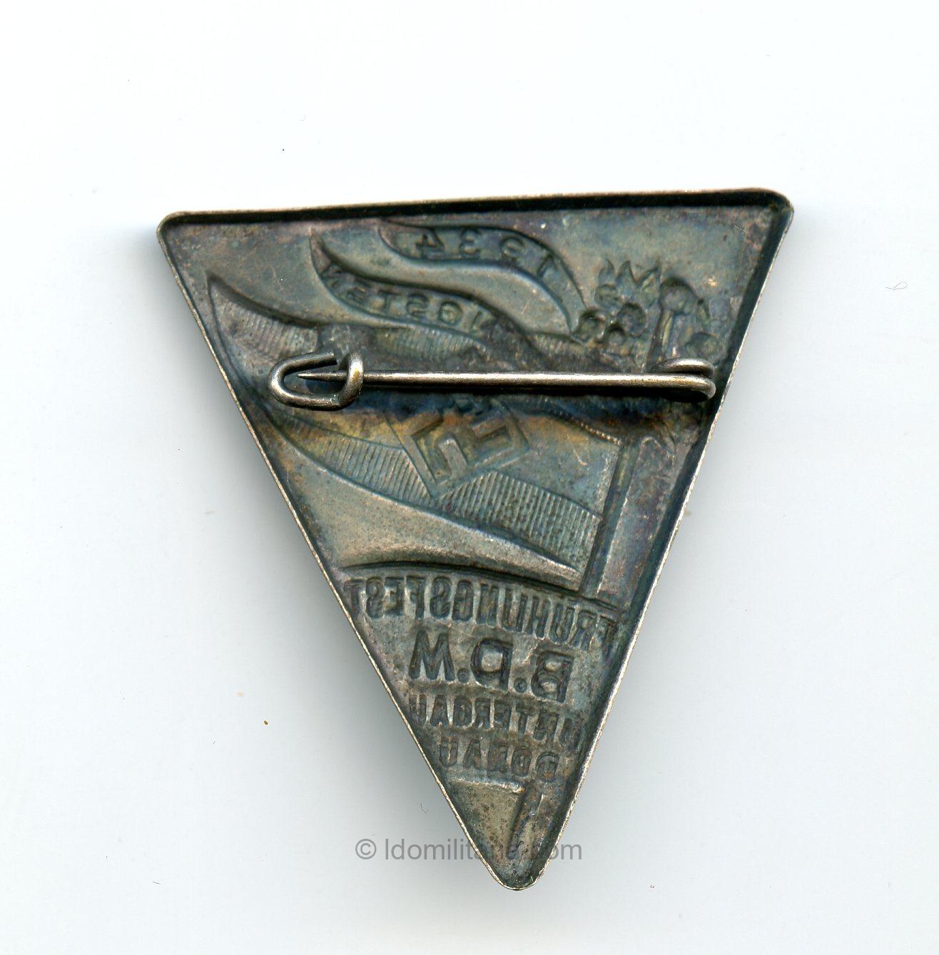 BDM Pfingsten Führungsfest Untergau Donau 1934 tinnie - Image 2