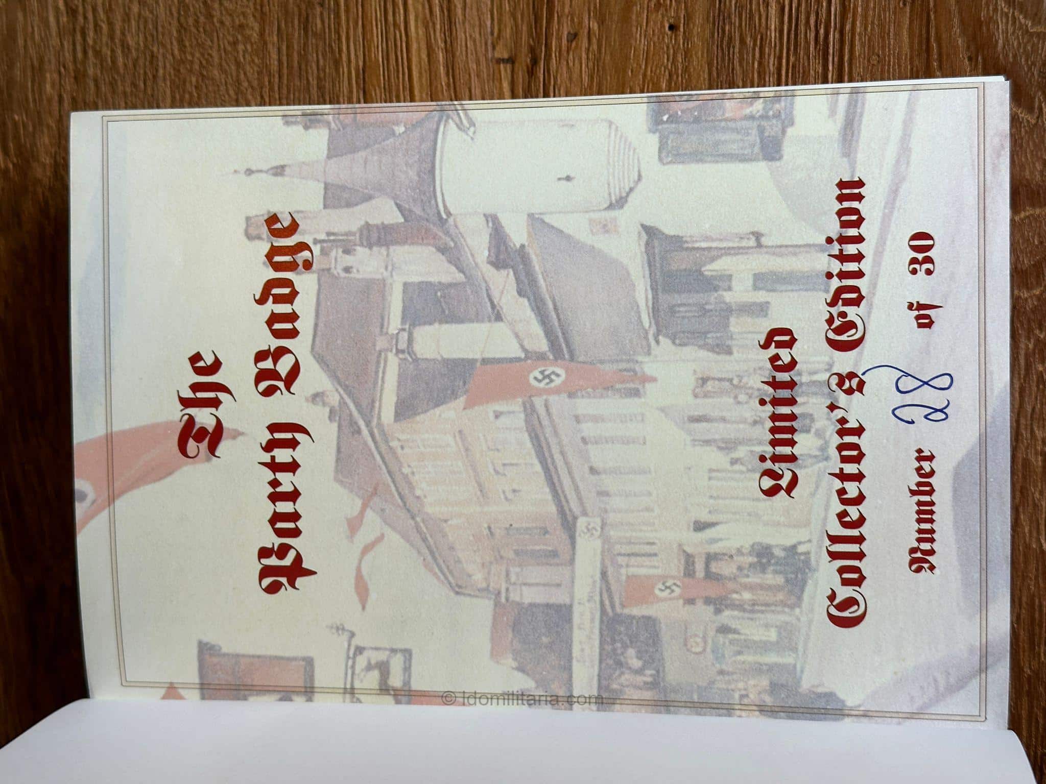 The Party Badge by Jo Rivett - Collectors Edition ''28 of 30'' - Image 6