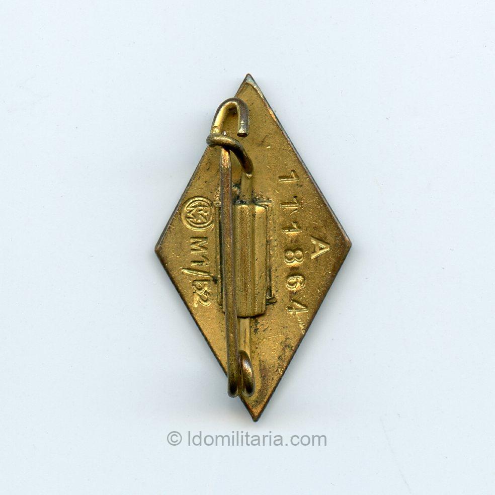 Golden HJ Honor Badge ''111864'' - Deschler & Sohn, München - Image 2